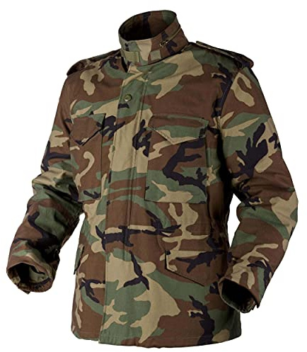 Helikon-Tex Giacca da campo M65 – NyCo Satin – US Woodland