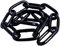 Marwotec 5 Meter Schwarz lackierte Kette 5,0 mm Rundstahlkette Ø 5mm Stahlkette geschweißt - Stahl -Schwarz beschichtet - Ø 5mm Ideal für den Außeneinsatz von Marwotec aus Deutschland