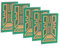 5pcs Autocollant D'amélioration du Signal de Téléphone Portable, Amplificateur de Signal Autocollants Amplificateur de Signal de Téléphone pour Ascenseurs