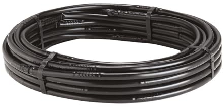 Claber Tubo gocciolante 25 m autocompensante 2,1 l/h, ala gocciolante nero da 1/2 (13-16 mm) per irrigazione a goccia