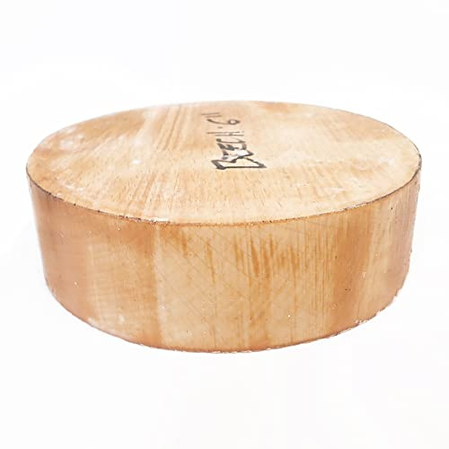 Turners' Mill Bowl Turning Blank - Beech, 6x2, Cream