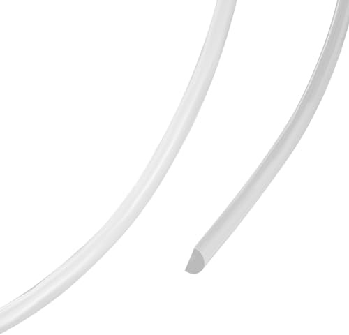 BENECREAT Mezzo 925 Filo In Argento Sterling, Rotolo Di Filo Metallico Artigianale Da 0.3 M, 2.2x1.1mm