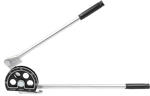 Herramienta Manual para Doblar Tubos de 19 Mm, Doblador de Tubos de Cobre de Aleación de Aluminio de Acero de 3/4 Pulgadas, Kit de Doblador de Tubos de Alta Dureza Curva Máxima