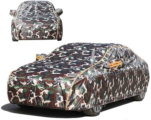 Housse de Voiture pour Citroen C3 II(2009-2016), Bâche Voiture sur Mesure Coupe-Vent, Anti-Rayures, Neige et Pluie, Garage Complet, Protection extérieure Couverture complète