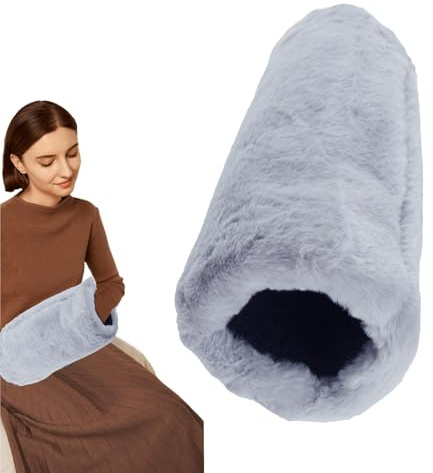 Mouff Plus Calentador De Mano, Las Mujeres Invierno Warmer Fuzzy Hand Muff, Guantes De Muñeca Más Calientes Y Tubos De Felpa De Piel - Chic Fuzzy Luxury Fancy Faux Mand Mouff Para Las Mujeres Rey