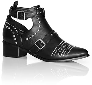 City Chic Women's Ankle Boots - Reagan Cristi, Black, 12