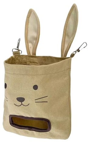 de Comida para Animales pequeños – Dispensador Colgante práctico y Resistente de Alimentos para Animales | Suministro cómodo para Conejos, roedores, jaulas, hámsters, Animales pequeños