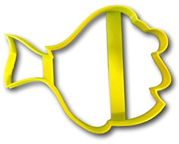 Blue Tang Fish Cookie Cutter (4 inch)