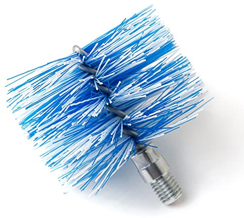 BARETTO | Spazzole Pulizia Stufa a Pellet | Canna Fumaria Ø 120 mm | Attacco M12 | 1 pz