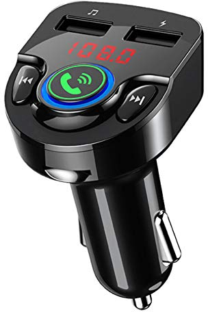 Lettore MP3 per auto, G32 12-24V BluetoothChiamate in vivavoce Scheda di memoria Lettore formato MP3 / WMA/WAV A2DP ImpermeabileAccessorio per auto(nero)