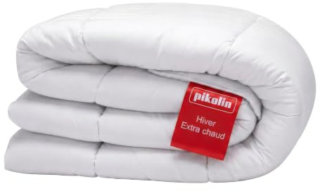 PIKOLIN Piumino Matrimoniale Autunno Inverno 280 x 240 cm Fibra Ecolofil 400gr Ipoallergenica e Certificato Oeko-Tex- Piumone Traspirante e Morbido