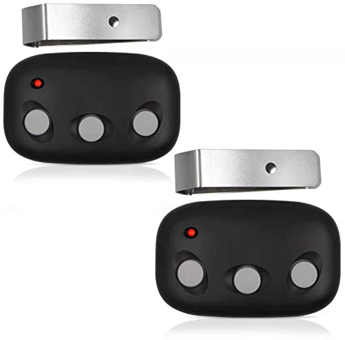 MCT-3 Abrepuertas de garaje remoto de tres botones (paquete de 2)