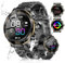 Smartwatch Uomo Orologio Militare con 1,43 Rugged AMOLED, Smart Watch Uomo ip68 con Chiamate Bluetooth, Smartwatch Android iOS con 100 Modalità Sportive