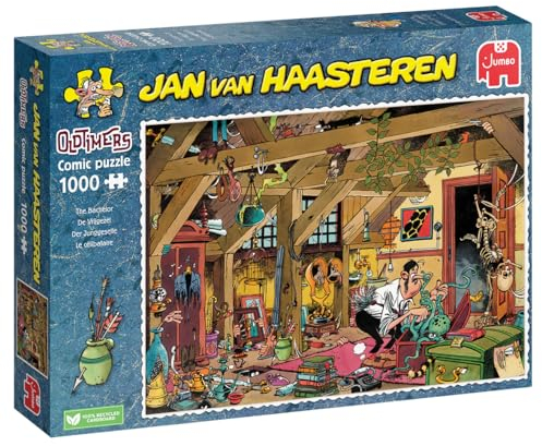 Jumbo Spiele 1110100315 Jan Van Haasteren Oldtimers - The Bachelor 1000 Teile Puzzle