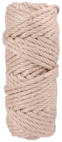 Beaupretty Replaceable Sturdy Wooden Furniture Cat Rope Scratcher for Khaki and Sisal Hemp Material and Scratching in Protection Accessory Cats Household