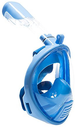 HTDirect Kinder Tauschmask und Schnorchelmaske XS (Blau)