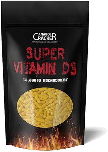 600 Kapseln - Super Vitamin D3, Hochdosiert, Premium Qualität