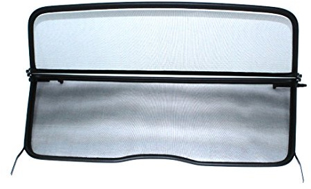 GermanTuningParts Déflecteur de Vent pour Chevrolet Camaro 5 (2011-2015) - Pliable - avec Fermeture Rapide - Noir | Filet Anti-Remous Coupe | Déflecteur d'air