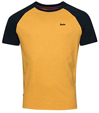 Superdry Vintage Baseball Tee T-Shirt Homme (Lot de 1)
