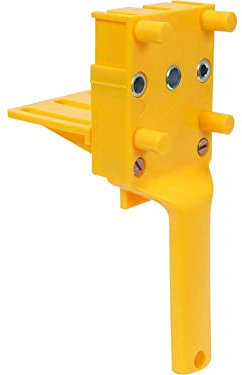 Vorel Universal Dowel Aid for Wooden Dowels, 6 8 10 mm, for Clean Corner, T and Surface Connections, Lightweight and Stable, Drilling Template, Wood Dowel Setter, Alignment Aid Dowel Marker