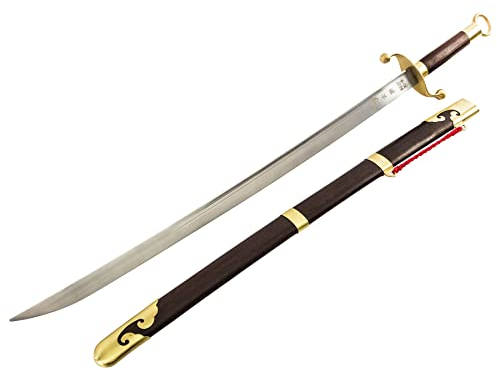 wu designs Traditionelles Chen Tai Chi Kung Fu Dao - Tai Chi Wushu Säbel-Broadsword Klingenlänge 4