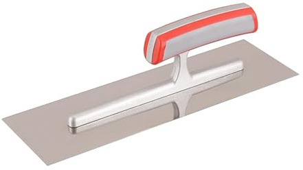 Cazzuola In Alluminio Per Cartongesso – Cazzuola Per Muratura Con Impugnatura Ergonomica E Base In Acciaio Inossidabile, Attrezzo Leggero Per La Finitura E L'intonacatura Delle Pareti(25cm)