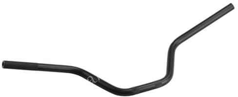Manubri per moto manubri moto bassi Manubrio in alluminio da 13 cm, manubrio da 7/8, universale, adatto per Chopper, adatto per Bobber, adatto per Cafe Racer Street Bike