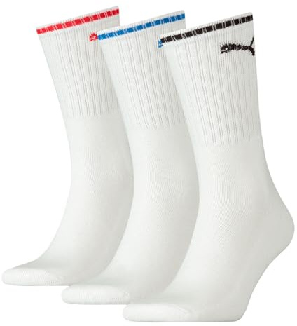 PUMA Unisex Crew strumpor (3-pack)