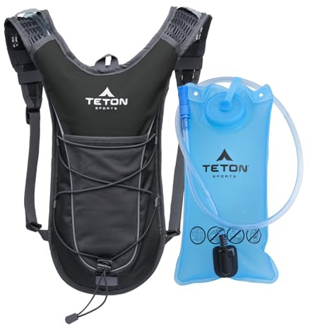 Teton Trailrunner Hydration Backpacks– Hydration Backpack for Hiking, Running, Cycling, Biking, 2L Hydration Bladder Included