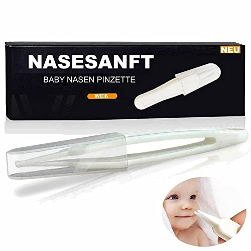 NaseSanft Baby Nasenpinzette Nasenreiniger Nase, Nasen Nasenloch Pinzette Reiniger Pflege Zange