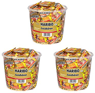 Diverse 3er Sets aus Minibeutel + 1 HL-Kauf Notizblock GRATIS (Goldbären Minibeutel 3 Dosen + 1 HL Kauf Block)