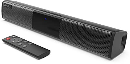 INFIBLA Piccola Sound Bar per TV con Bluetooth USB, Connessione AUX, Mini Sound/Audio System per PC TV Altoparlanti/Home Theater, Gaming, Proiettori