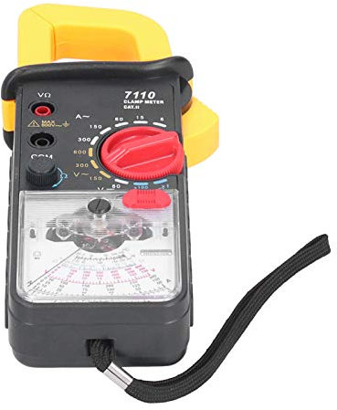 Multímetro de Puntero Digital 7110: Pinza Amperimétrica para Medición de Corriente CA, Funciones Avanzadas para Electricistas y Entusiastas del Bricolaje