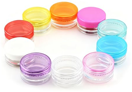 10 portapillole tascabili - Scatoline pillole BPA free compatte - Per borsetta, viaggio e uso quotidiano - Contenitore medicinali