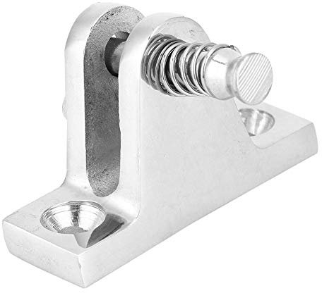 2 PCS Boot Bimini Top Marine Boot Deck Scharnier Flat Mount 316 Edelstahl Montage Hardware 55 x 18mm Ruderboote Zubehör Deckscharniermontage