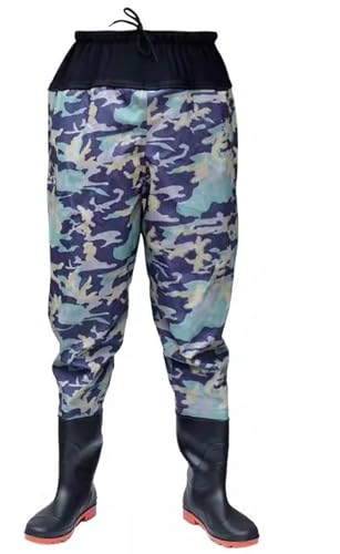 Vadarbyxor Vintervärme för höft vadare， höftbyxor för fiske Jakt jordbruk Vattenbruksindustrin (Color : Black, Size : 43 EU)