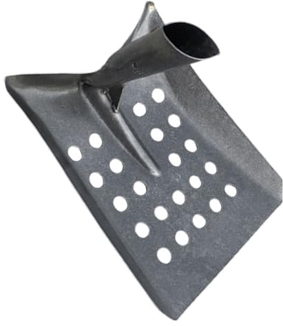 CAXUSD Outil De Nettoyage De Gouttière Garden Riddle Pelle De Nettoyage Plate en Métal pour Gouttière Jardin De Volaille Grattoir De Ferme