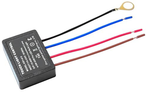 Dimmer Light Switch, Touch Lamp Control -Modul mit 3 Stufen Dimmfunktionssensor -Steuerungssteuerungsschalter für Lampen Ersatzkit