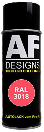 Alex Flittner Designs RAL3018 Bombe de Peinture pour Voiture en aérosol Rouge Framboise Brillant