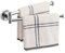 KES Handtuchhalter Schwenkbar Geschirrtuchhalter Küche Zweiarmig Handtuchstange Edelstahl SUS304 Handtuch Halter 23CM Poliert, A2106S23