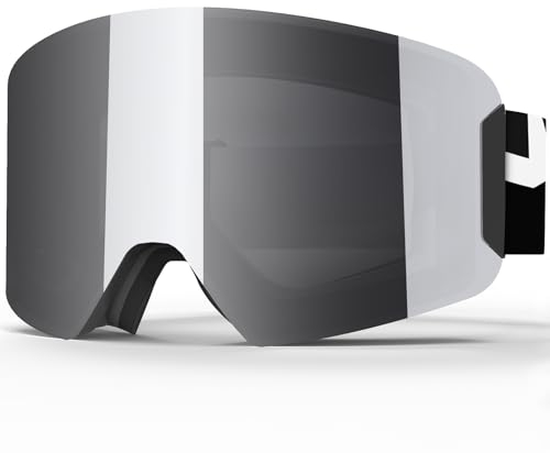 Findway Kinder Skibrille, Ski Goggles Snowboardbrille für Kinder Jungen Mädchen Alter 3 4 5 6 7 8, mit 100% UV-Schutz OTG Antibeschlag Windwiderstand Skifahren Schneebrille