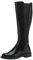 Tamaris Damen Langschaft-Stiefel Vegan Blockabsatz; BLACK PATENT/schwarz; 39 EU