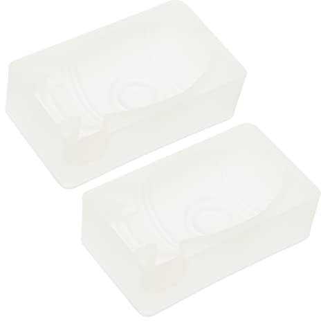 MAGICLULU 4pcs Rocket-Shaped Silicone Molds DIY Baking Cake Molds Cookie Silicone Baking Supplies