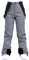 HOTIAN Damen Skihose Hosenträgerhose Snowboardhose Damen Winter Warm Wasserdicht Winddicht Abnehmbare Skilanglaufhose Thermohose Wanderhose Gray L