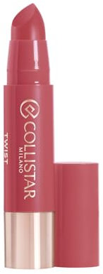 Collistar Twist Balmy Gloss, Gloss Idratante e Rimpolpante, Idratazione fino a 20H, con Acido Ialuronico, Ultra-Brillante, Tratto Preciso come un Rossetto, n. 216 Rosè, 2,8 g