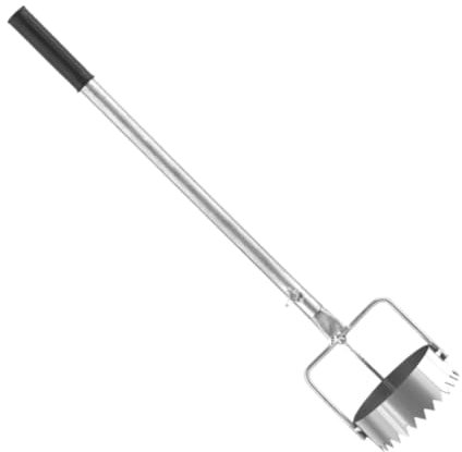 Sharplace Bulb Planter Sod Repovor, Plantoir à Bulbes, Outil de Plantation à Bulbes, Planteur de Bulbe, pour Transplanter des Fleurs, des Semis Ou des Légumes, sans Se Pencher, 10 Cm de Diamètre