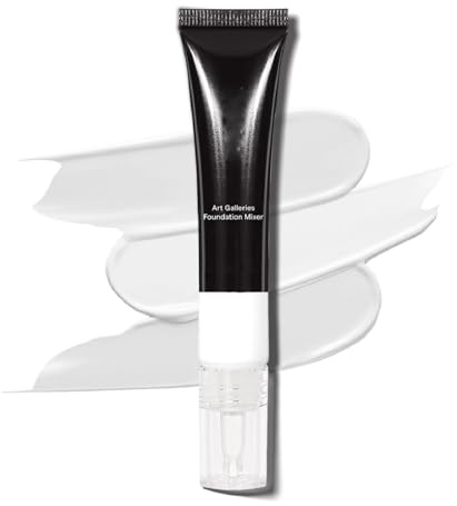 vokkrv Pigment De Mélange De Fond De Teint Liquide, Ajusteur De Teinte De Fond De Teint Color Mixer, Fond De Teint Correcteur De Couleur Pour Peau Mature (Blanc, 1PC)