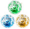 Wasserball Aufblasbar, 3 Stück Aufblasbare Glitter Wasserbälle, Strandball, Beachball, Schwimmbad Party Ball Für Sommeraktivitäten Im Freien, Aufblasbarer Ball, Wasserball Groß
