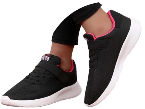 Allbestop Basket Femme Casual Femme, Chaussures Orthopédiques Tennis Chaussures Sneaker Zéro-Drop Chaussure Running Chaussure Randonnee de Marche Ensemble Jogging Stylé, Sport de Ville(Blanc,37)
