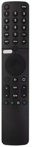 SHOOYIO Mando a distancia inteligente XMRM19 anticaídas, compatible con controlador de voz, textura ABS, para televisores, cajas, proyectores, accesorios